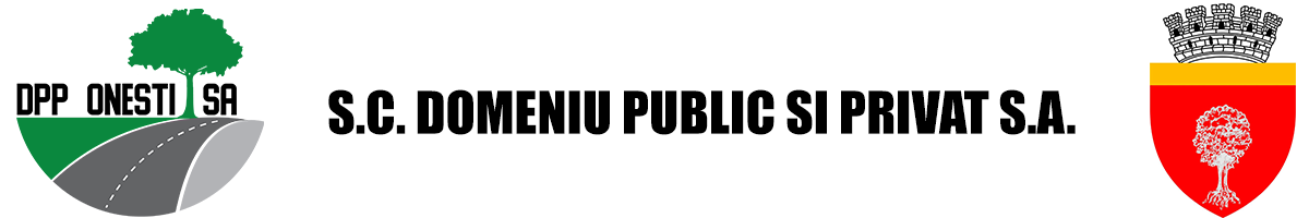 DPP ONESTI SA SC DOMENIU PUBLIC SI PRIVAT SA